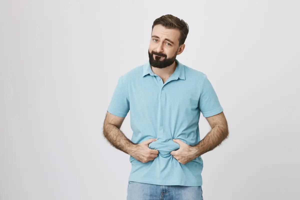 hombre con panza