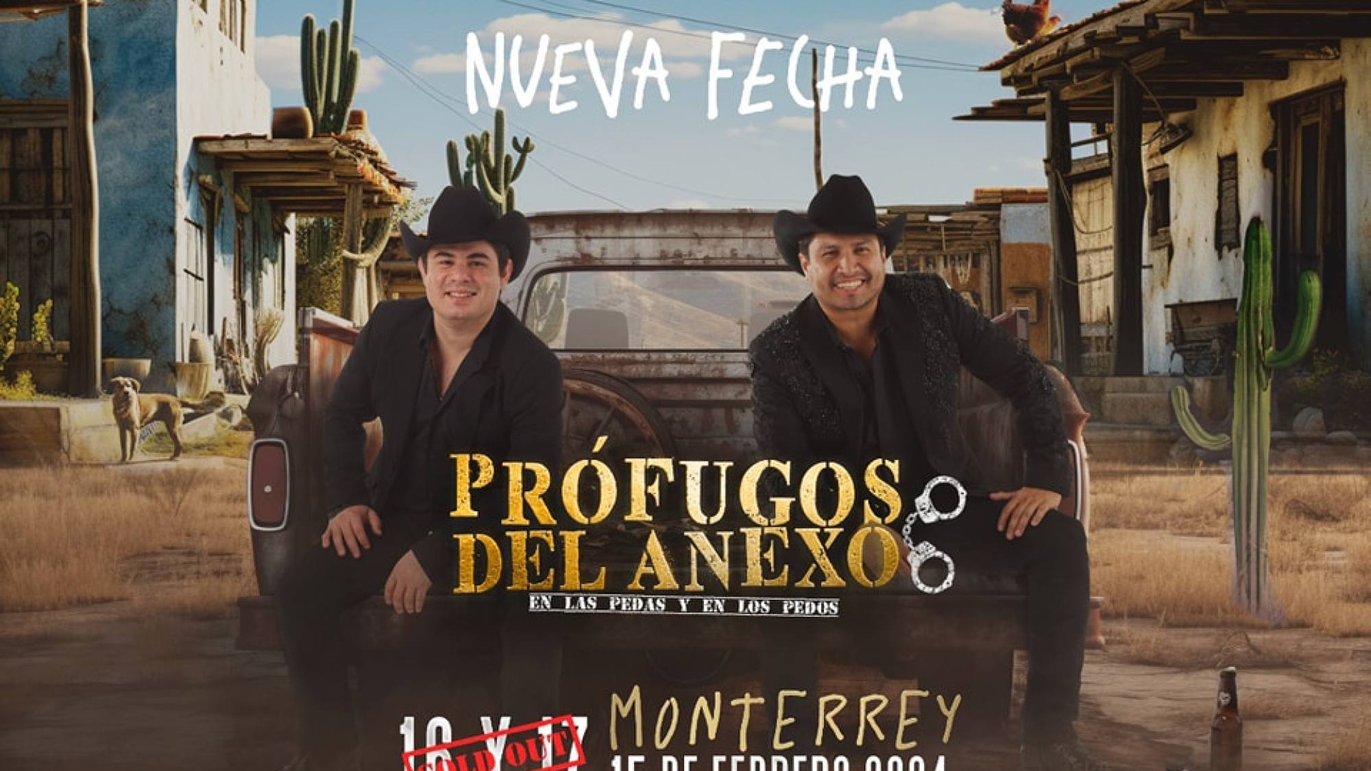 Julion Álvarez y Alfredo Olivas confirman lugares de "Prófugos tour"