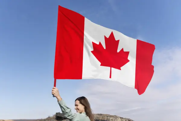bandera de canadá