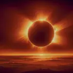 ai generado, eclipse, luna, Pixabay