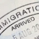 sello de inmigración